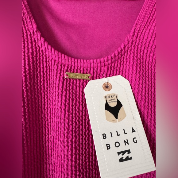 NWT Billabong Summer High Square Neck One-Piece Swimsuit Size Small - Picture 5 of 7